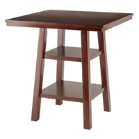 Belmont Modern Gray 4-Person Counter Height Dining Set with Storage